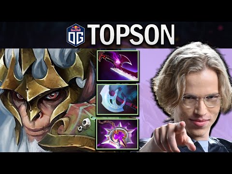 OG.TOPSON MONKEY KING WITH SILVEREDGE-NULLIFIER - DOTA 2 7.31 GAMEPLAY