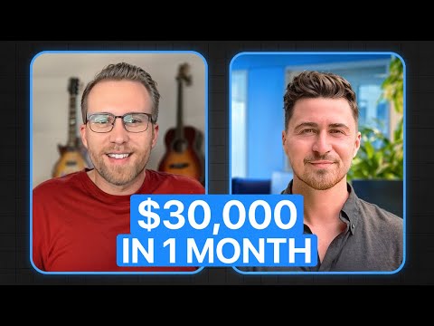 Derek made $30,000 his first month
