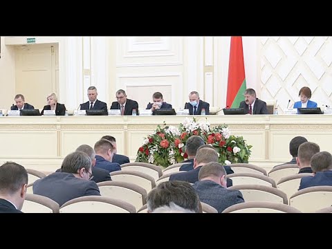 Да канца лютага распрацаваць вытворчую праграму. Што абмяркоўвалі на пасяджэнні аблвыканкама видео