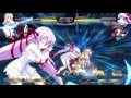 Gameplay video of Nitroplus Blasterz: Heroines Infinite Duel  Playstation 4