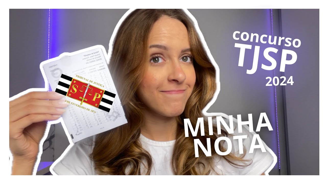 TJSP ESCREVENTE 2024 - Minha pontuação na prova