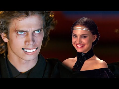 Anakin and Padme on Mustafar
