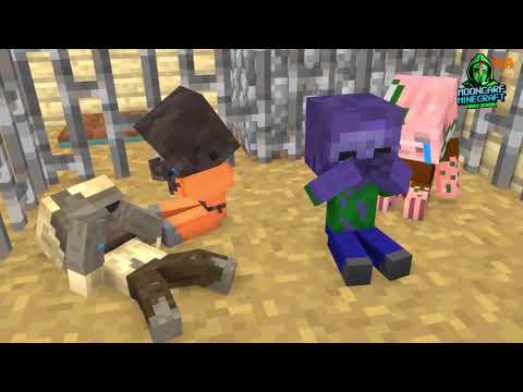 Animations Minecraft Monster School: Baby Zombie Life (Rip Bad Guys) - Sad Moments