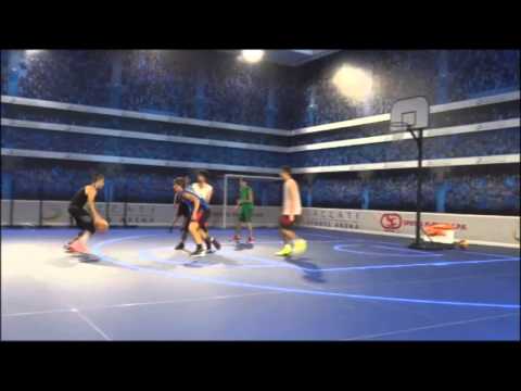 Lazzate Sports Arena Glass Sports Floor