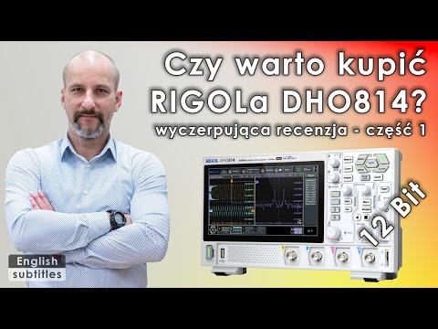 Metrology Lab - Review of RIGOL DHO800 oscilloscope! Is 12 bits enough?