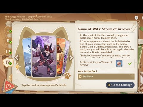The Forge Realm’s Temper: Game of Wits: Storm of Arrows