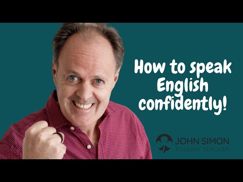 HOW TO SPEAK ENGLISH CONFIDENTLY!