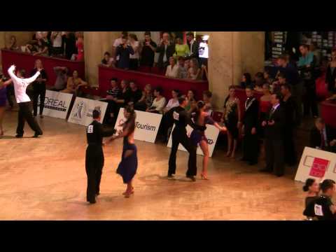 Petr Sobota - Yvona Bujnova,  Prague Open 2013, WDSF WO latin, redance samba