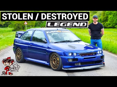 RALLY CAR VS THE STREETS! RWD SEQUENTIAL 520HP ESCORT RS COSWORTH REVIEW