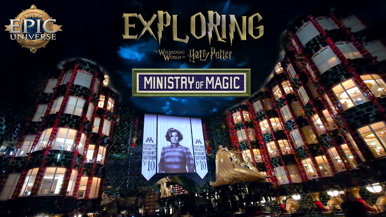 Inside the queue for the new Harry Potter attraction (YouTube/All About Theme Parks)
