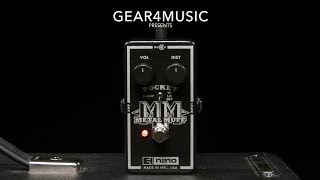 Video thumbnail for Electro Harmonix Pocket Metal Muff Distortion | Gear4music demo by Gear4music Guitars