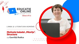 Motivele baladei ,,Miorița”. Structura