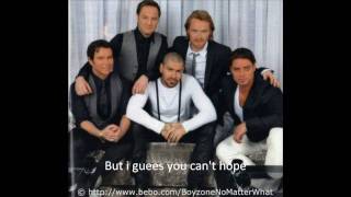 Boyzone- I'm learning pt 1 with lyrics