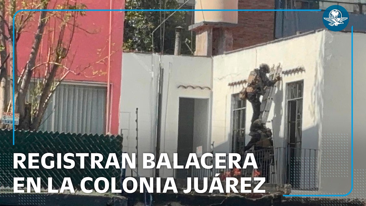 Balacera en colonia Juárez por operativo contra la extorsión deja un policía herido