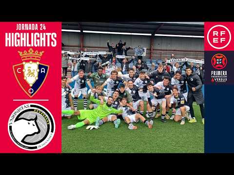 Resumen #PrimeraFederación | CA Osasuna ‘B’ 0-2 Unionistas CF | Jornada 24 | Temporada 2025/2026