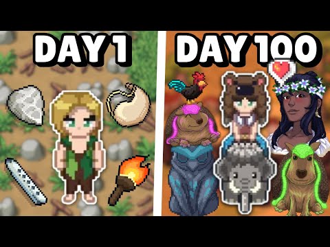 I played 100 days of Roots of Pacha