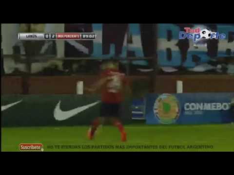 Golazo de Emiliano Rigoni - Lanus 0 x 2 Independiente - Copa Sudamericana