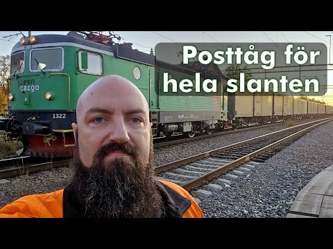 Posttåg till Stockholm︱Livet som Lokförare