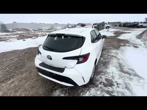2025 Toyota Corolla Hatchback CVT in White for sale at Selkirk GM in Selkirk, MB