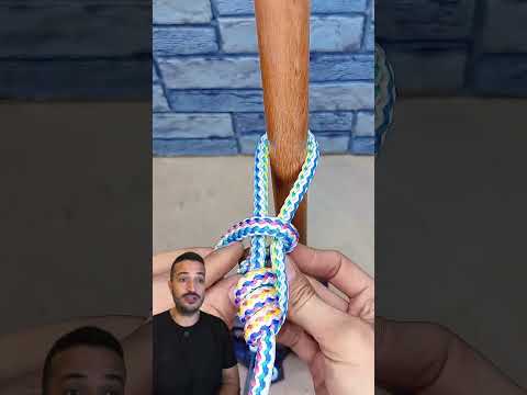 O nó perfeito existe! Já tinha visto assim antes? #no #corda #laço #dica