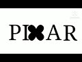 Pixar Logo Bloopers 2 #6: X is inflated