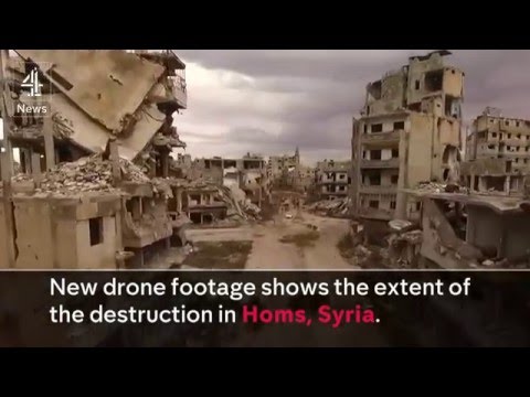 Homs, Syria - The unbelievable destroyed city