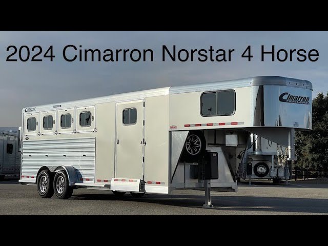 Preview image of 2024 Cimarron Norstar 4 Horse Gooseneck youtube video