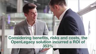 Total Economic Impact of OpenLegacy (report by Forrester Consulting)