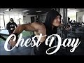 Jeremy Buendia Chest workout with Phamflexx