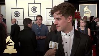 Connor Franta | Red Carpet | 58th GRAMMYs