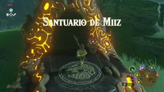 Una bestia con dos lanzas. Santuario de Miiz. The Legend of Zelda: Breath of the Wild.