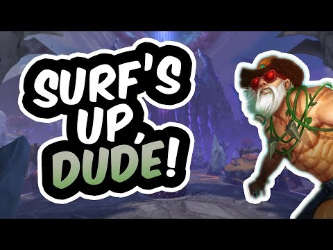 HEBO MID: SURF'S UP, DUDE! | RANKED SMITE CONQUEST
