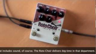 Video thumbnail for Tech 21: ROTO CHOIR (PRS to HIWATT SA112) by Brett Kingman