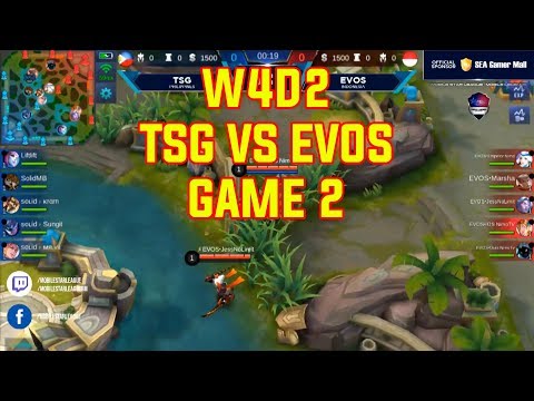 TSG (Mr.Vii Lancelot) vs EVOS (JessNoLimit Martis) - MSL:MLBB S1 W4D2 Game 2