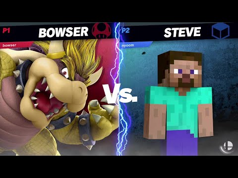 Clemson Smash Series 33 - RR Pools - Delta (Bowser) vs. Clob (Steve, Greninja) - SSBU