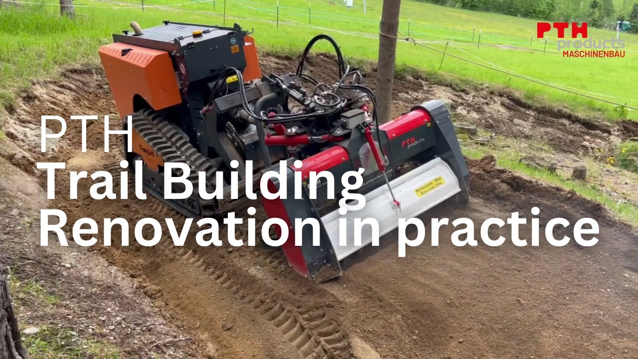 MTB Trail Assainissement Journée pratique avec le PTH MicroCrusher Trail