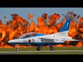 JASDF Blue Impulse Jet Team With Kawasaki T 4 Jet Trainers 2024 Iwakuni Airailimages