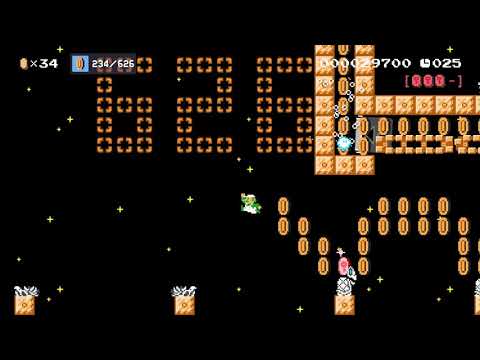 links springy adventure Part 1/2 by verwalt3r - Super Mario Maker 2 - No Commentary 1ca