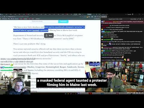 Hasan Finally banned on Twitch...