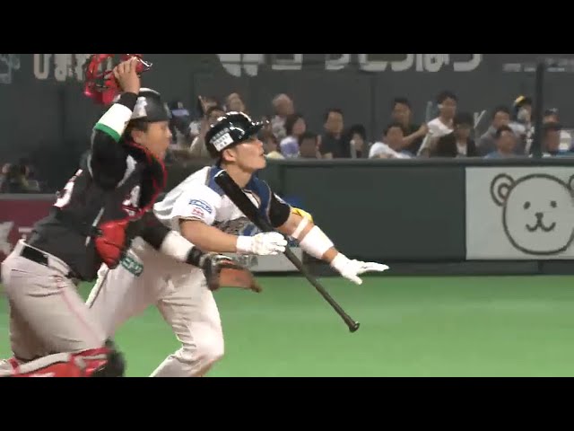 【3回裏】交錯なんのその マリーンズ・田村ナイス判断で2塁へ送球!! 2015/10/11 CS 1st F-M