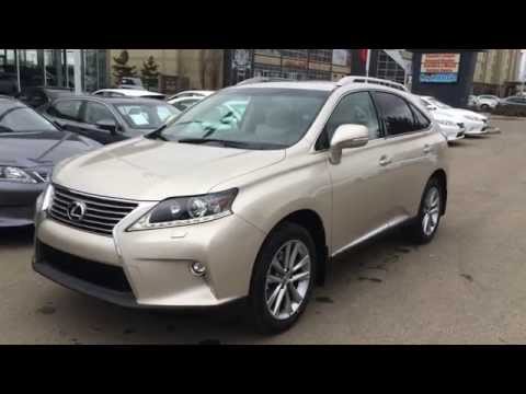 2015 Lexus RX 350 AWD SportDesign Edition Review - Edmonton