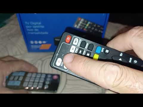 CONTROLE REMOTO PARA CONVERSORES DIGITAIS AQUÁRIO