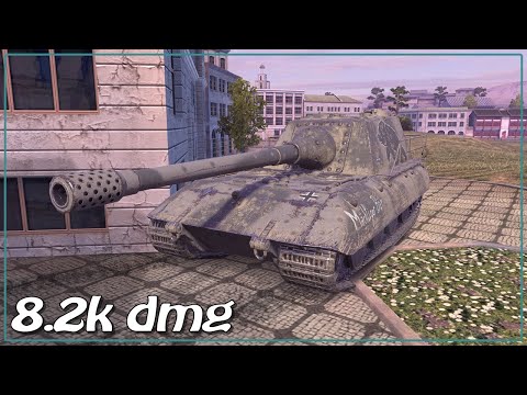 JgPz Mighty • 3 frags • 8.2k dmg • WoT Blitz