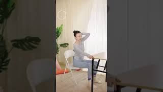 辦公室必練，肩頸放鬆篇。每天一遍，緩解頸椎病疼痛，解決腰間盤突出