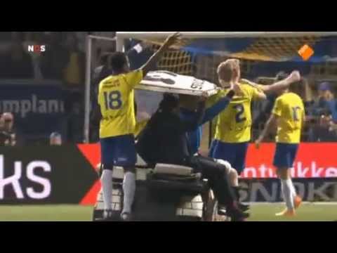 Feestje Spelers Cambuur na Lijstbehoud