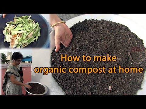 How to make organic compost fertilizer