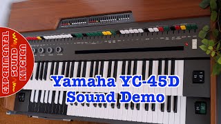 Video thumbnail for ESK - Yamaha YC-45D Sound Demo by Metunar