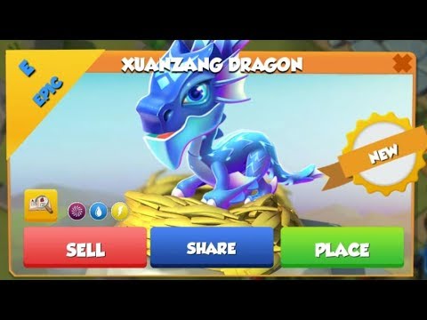 XUANZANG DRAGON Hatching + Clan Quests! - Dragon Mania Legends #532