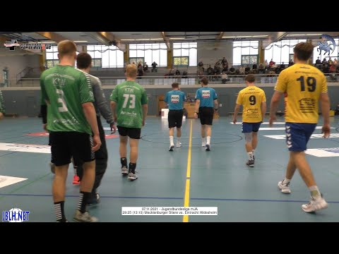 29:25 (13:10) Mecklenburger Stiere vs. Eintracht Hildesheim - 07.11.2021