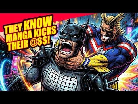 DC Comics ADMITS Failure! Manga BEAT Them! | Clownfish TV